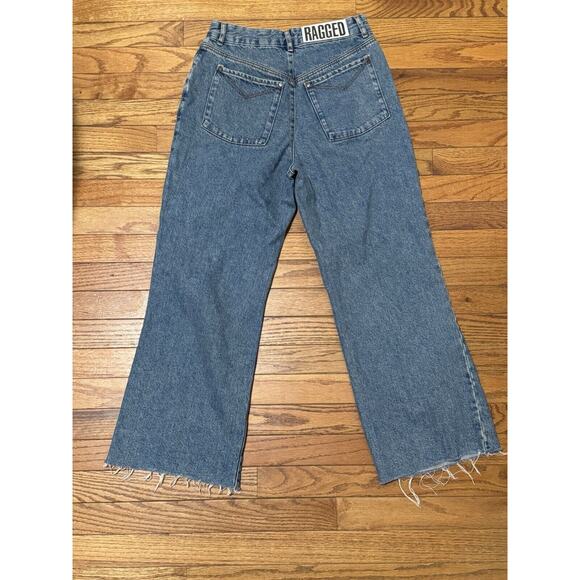 The Ragged Priest Women’s Cropped Flared Jeans High Waist Size 30 / 10 - Picture 13 of 13